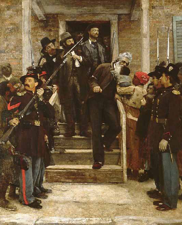 Últimos momentos de Jose Brown. Thomas Hovenden, 1884