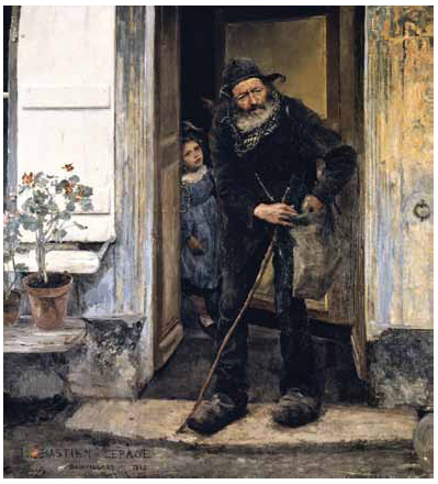 El mendigo Jules Bastien-Lepage, 1881