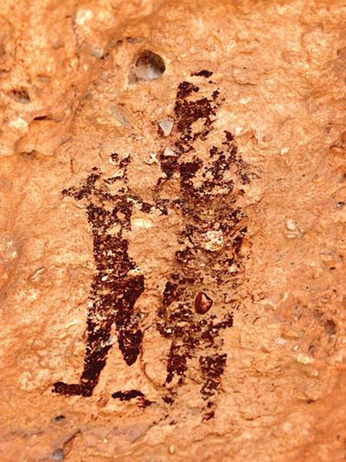 Pintura rupestre de Minateda, 6000-3000 a. C.