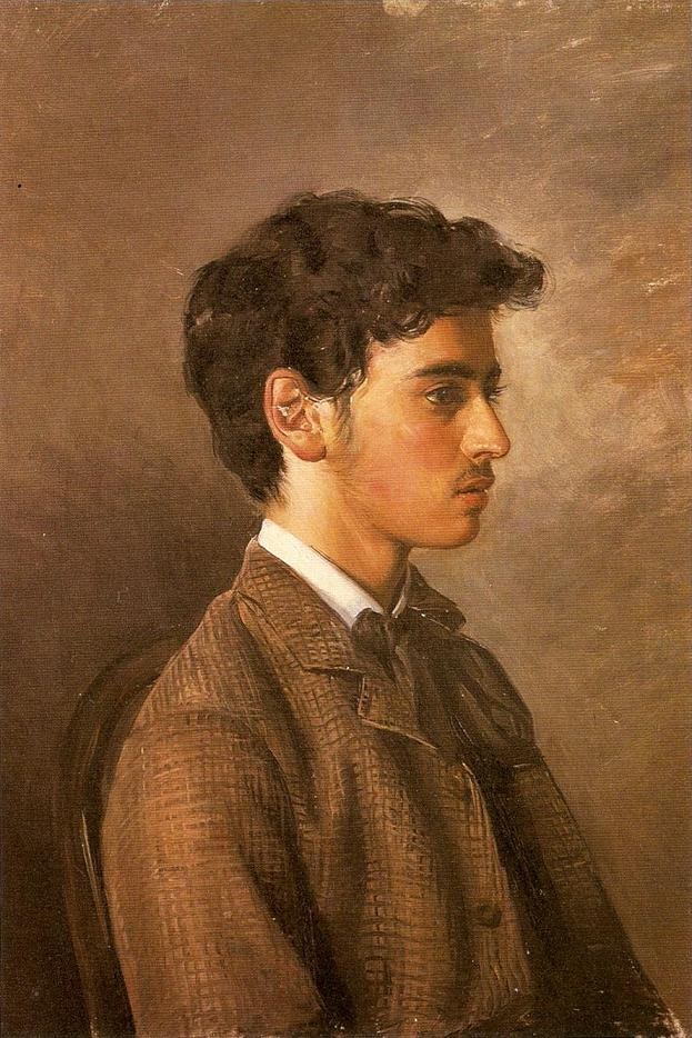 Retrato de Manuel Gómez-Moreno Martínez, 1884. Manuel Gómez-Moreno González (1836-1918). Fundación Rodríguez Acosta. Granada.