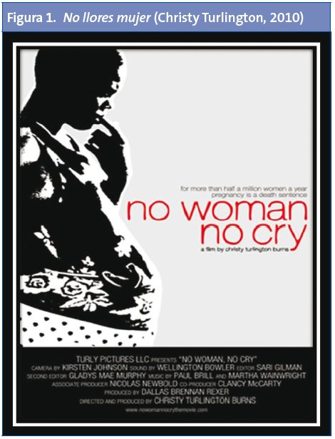 Figura 1. No llores mujer (Christy Turlington, 2010)