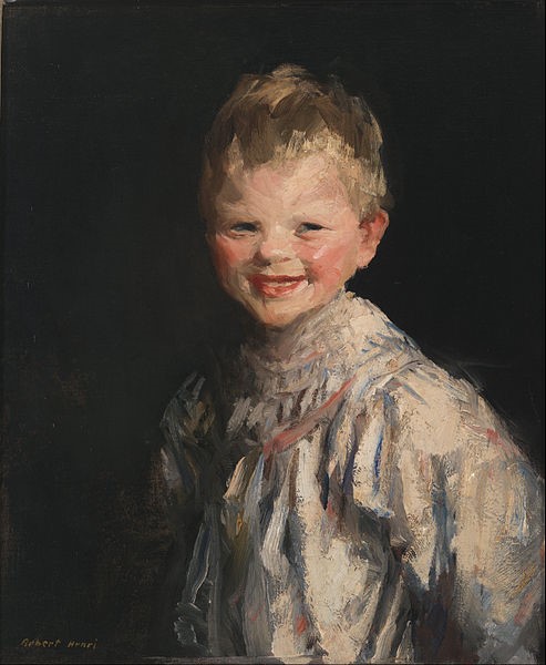 Niño riendo. Robert Henri, 1907
