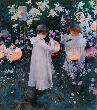 Carnation, Lily, Lily, Rose, 1885.