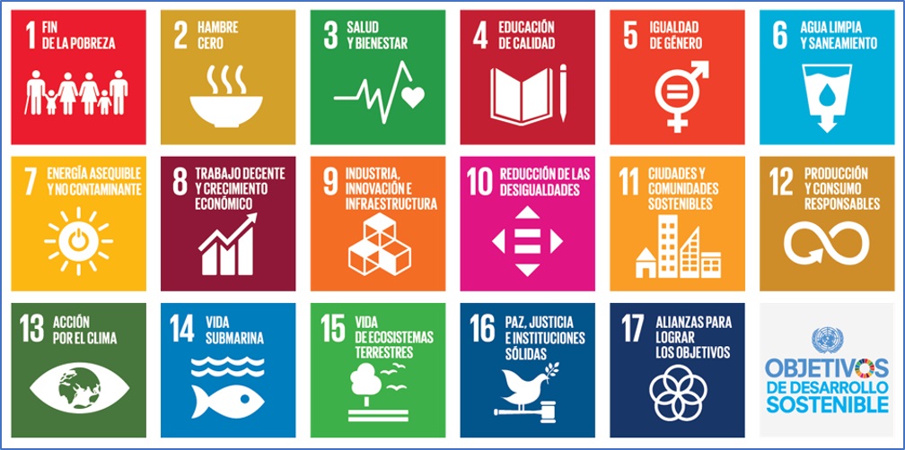 Figura 1. Objetivos de Desarrollo Sostenible, ONU, 2015